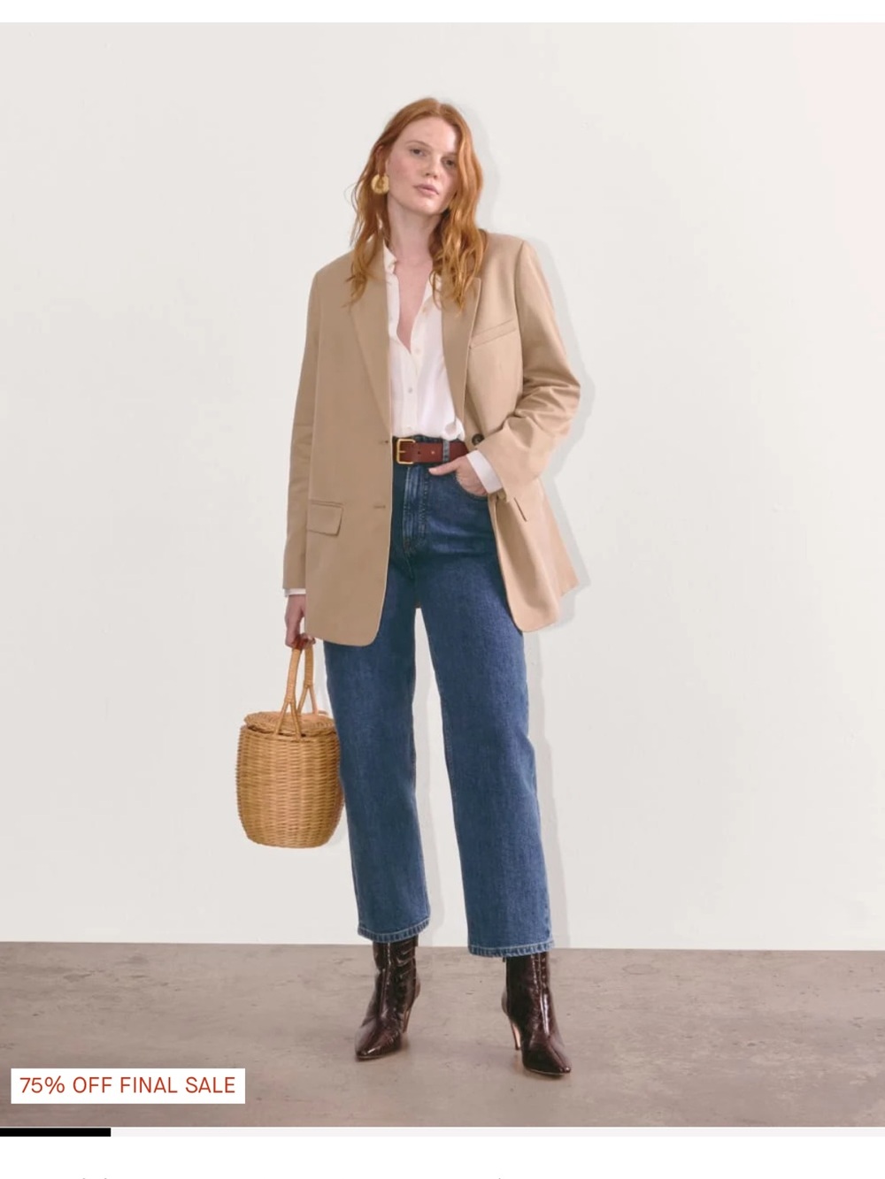 Everlane the curvy way high hourglass Jean